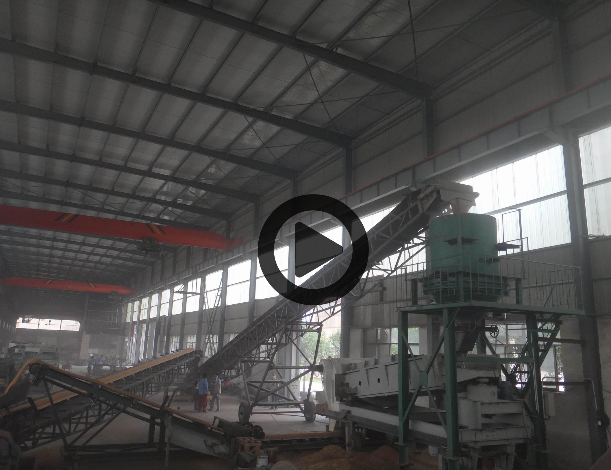 Gyratory Screening&separation Equipment Recycling Test S