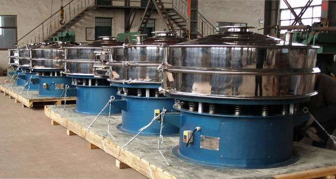 round gyratory vibrating screen